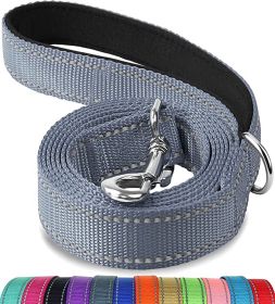 Reflective Dog Pet Hand Holding Rope (Option: Gray-180x25mm)