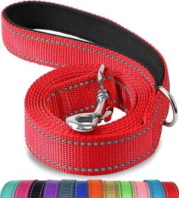 Reflective Dog Pet Hand Holding Rope (Option: Red-150x25mm)