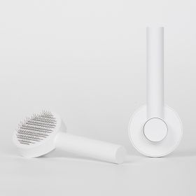 Ai Wo Pet Comb Cat Products Dog Comb Cat Needle Comb Pet Brush Hair Remover Wholesale Cross border (Specifications: MINI style (bag packaging), colour: Comb 9- White)